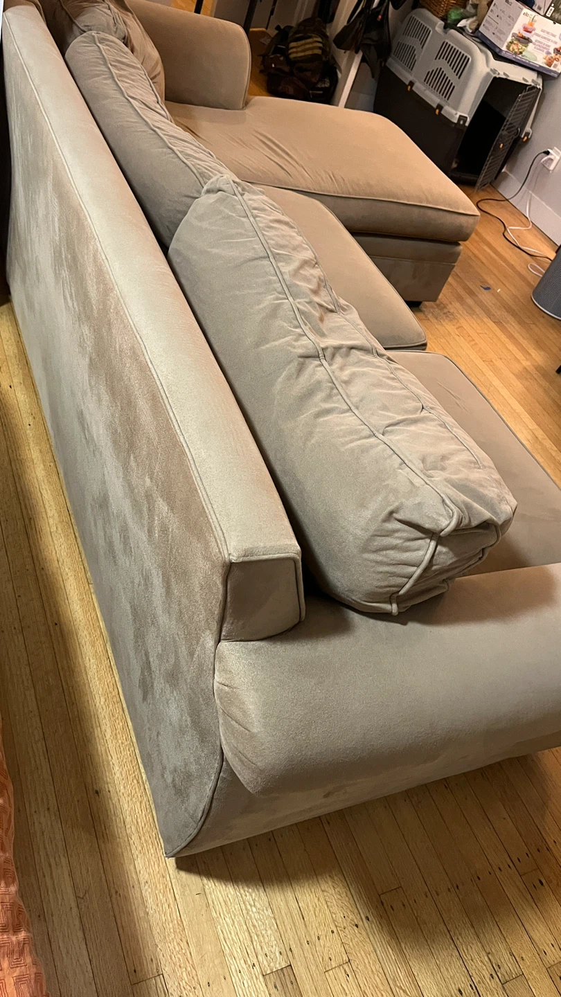 Free Sectional Sofa with Chaise - photo 4