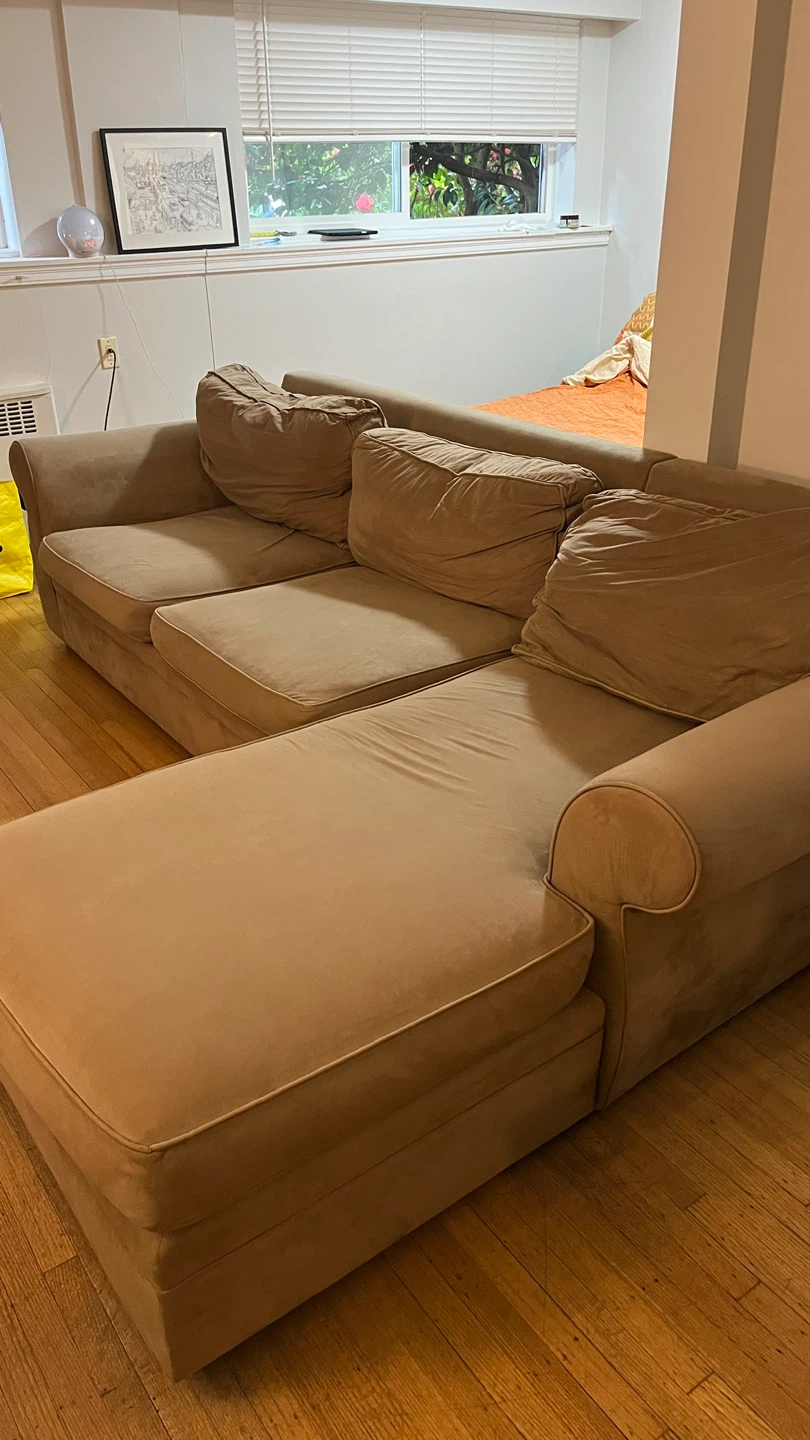 Free Sectional Sofa with Chaise - photo 2