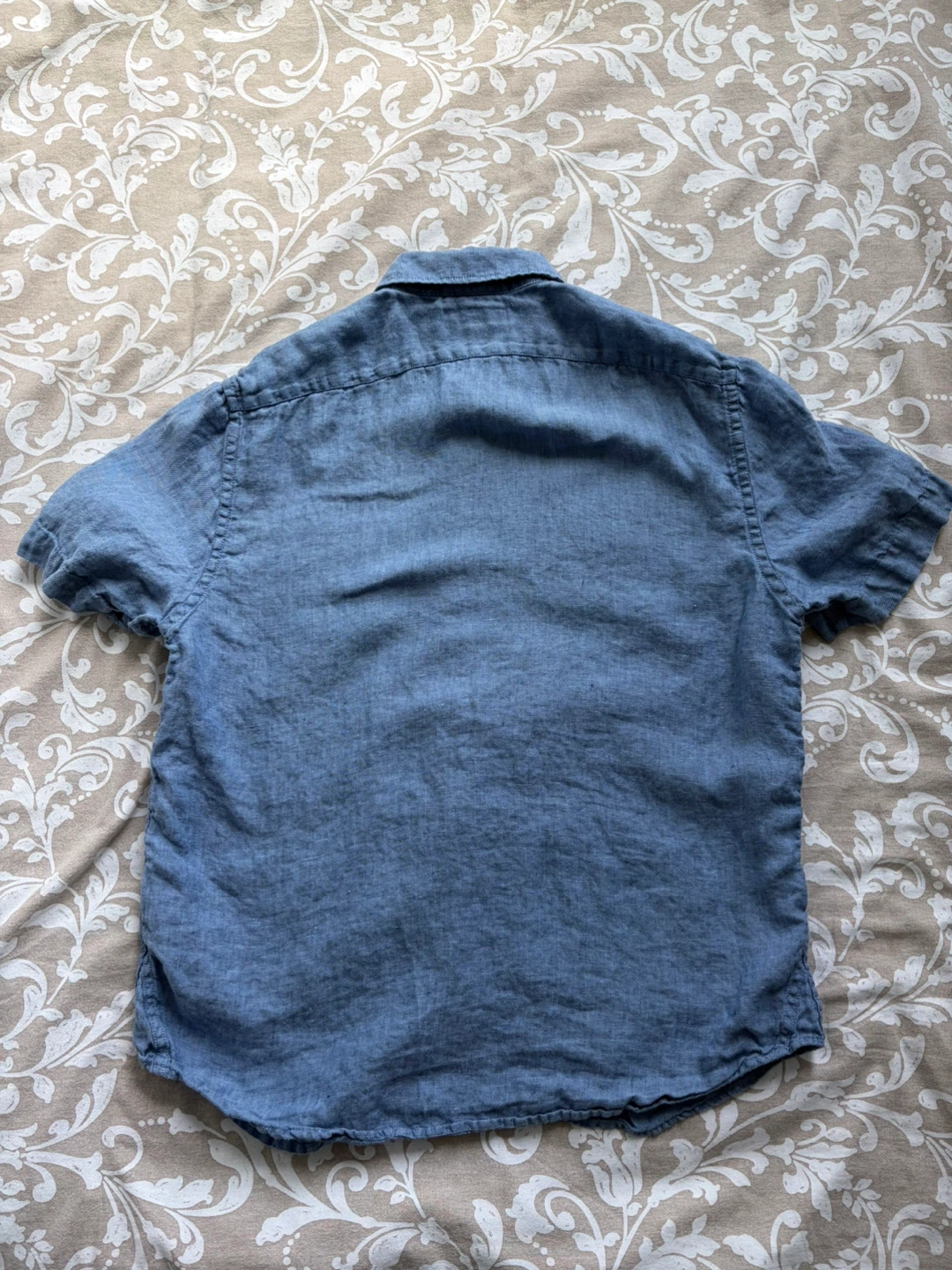 Banana Republic linen short sleeve shirt - photo 4