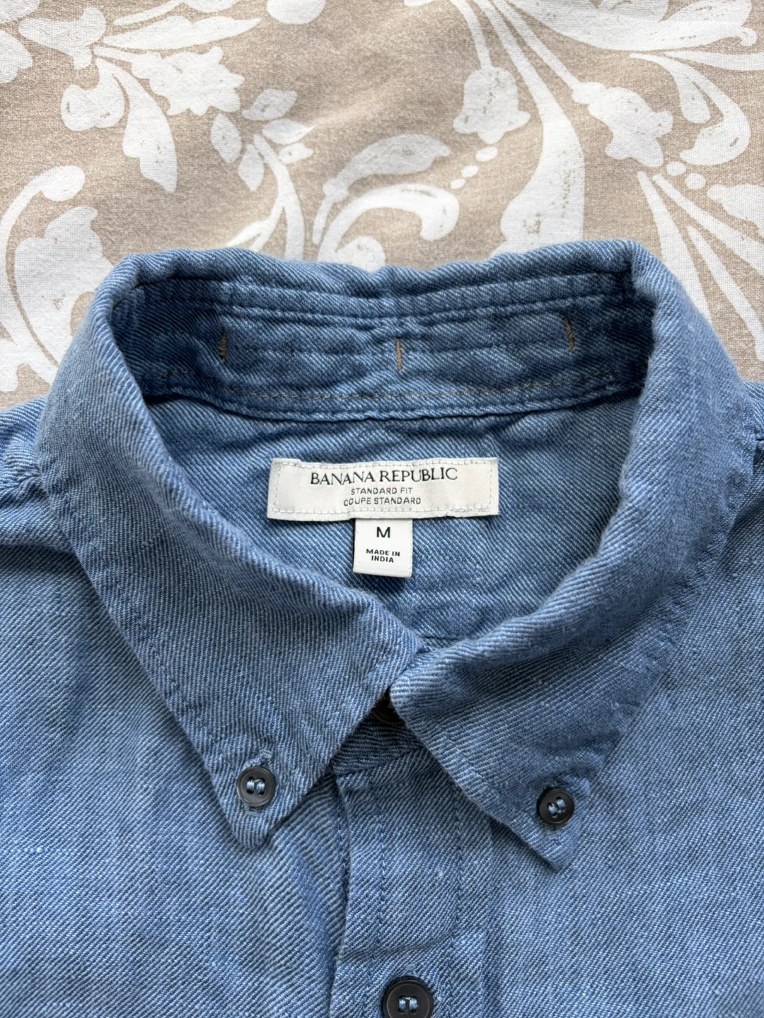 Banana Republic linen short sleeve shirt - photo 2