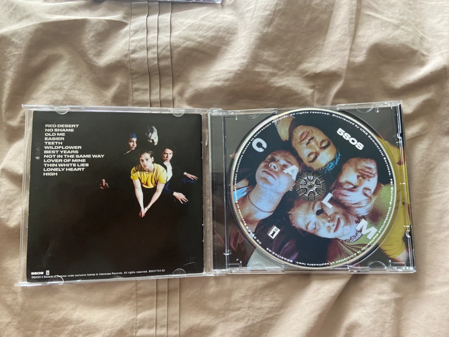 5SOS CALM CD - photo 3