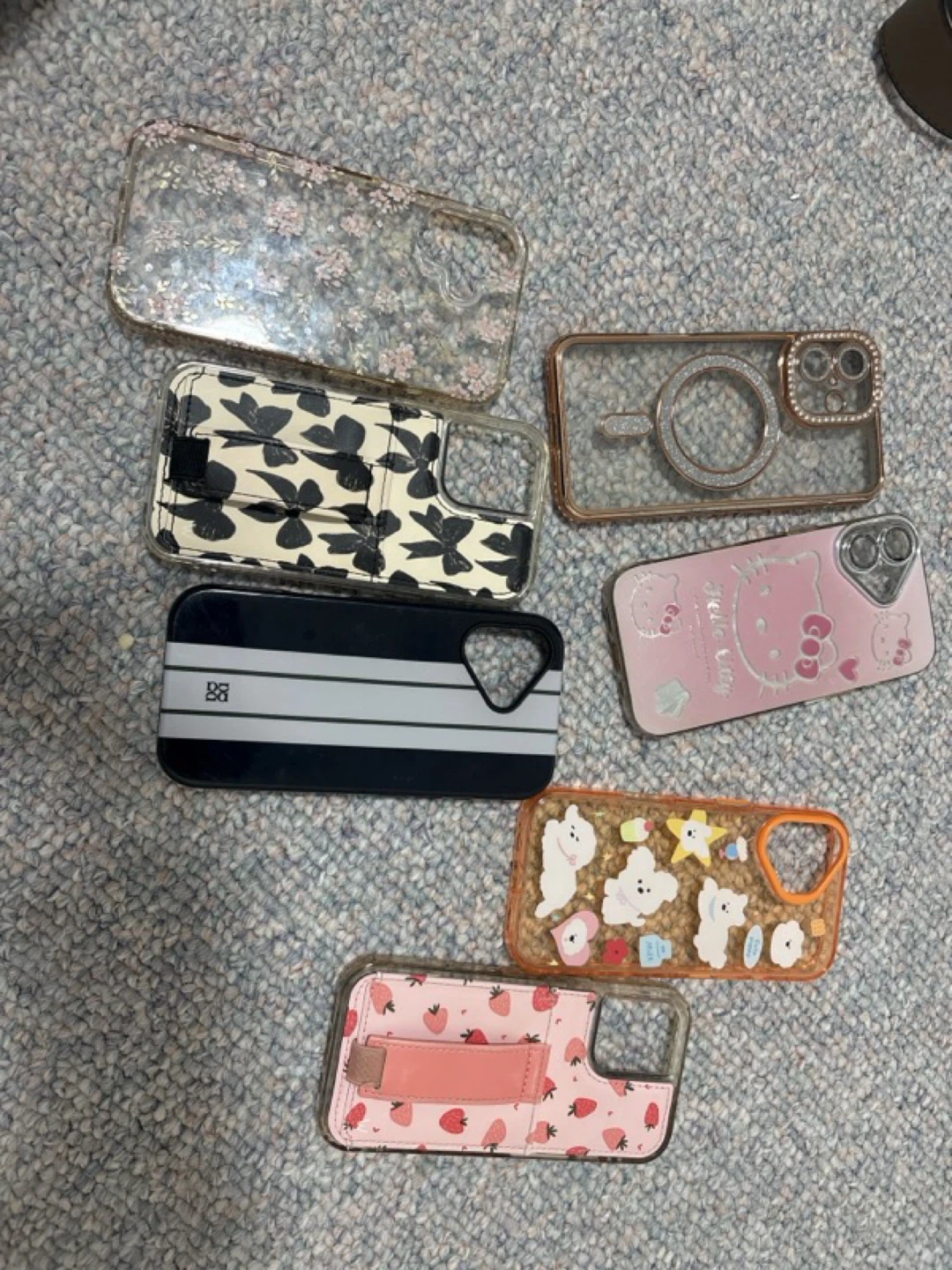 Assorted iPhone16 Cases (6 total)