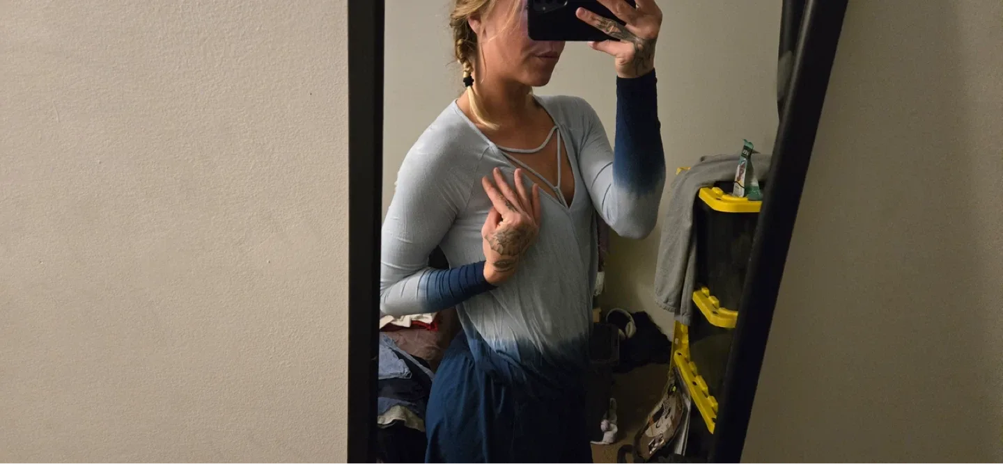 Ombré Blue Long Sleeve - photo 2