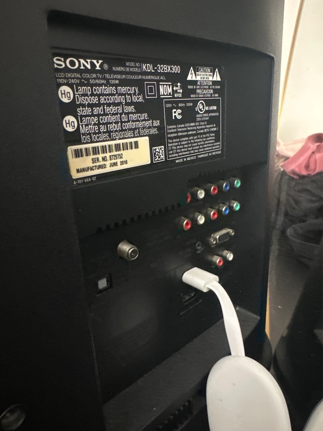 Sony BRAVIA KDL-32BX300 LCD Digital Colour TV - photo 2