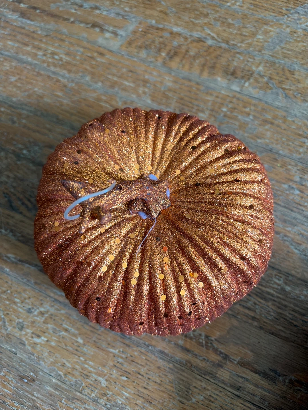 Glitter Pumpkin Decoration - photo 2