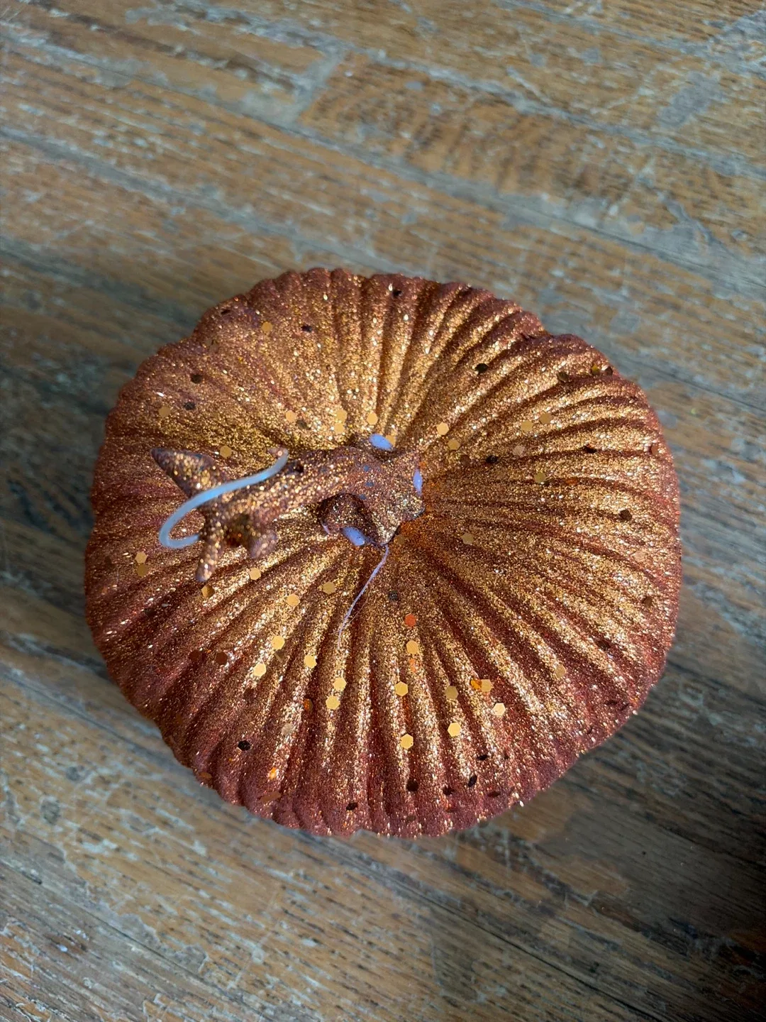 Glitter Pumpkin Decoration - photo 2