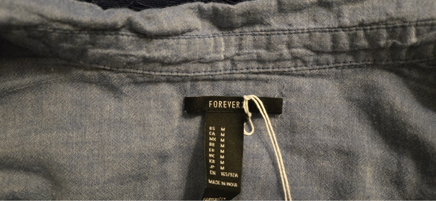 Denim Style Dress Shirt - photo 3