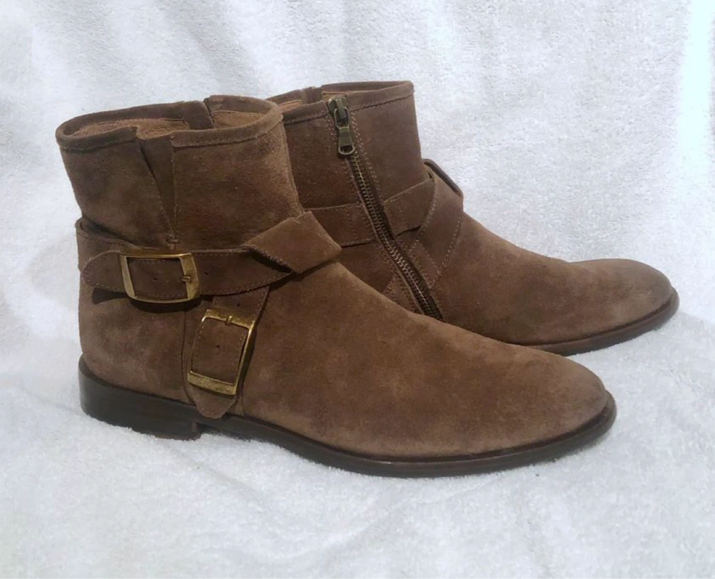 John Varvatos Star USA NYC Double Buckle Tall Boots (Men) - photo 4
