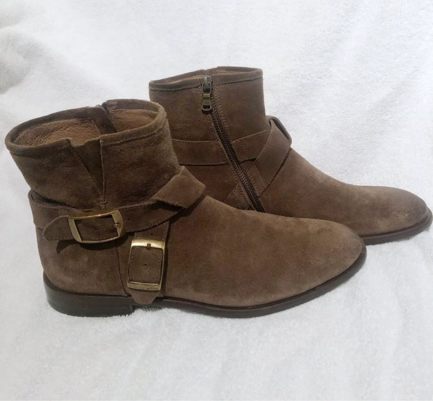 John Varvatos Star USA NYC Double Buckle Tall Boots (Men) - photo 3