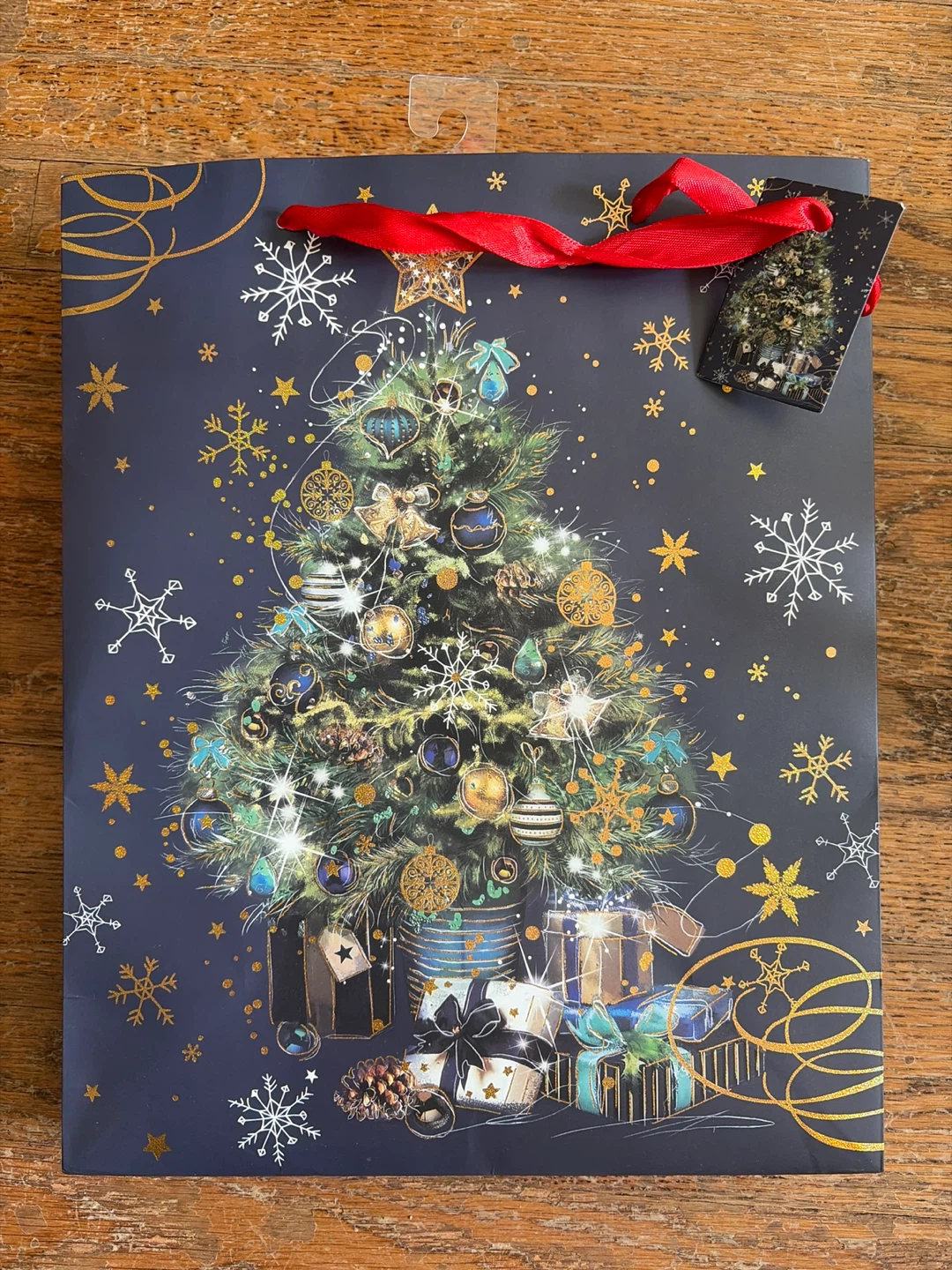 Paper Trends Christmas Tree Gift Bag
