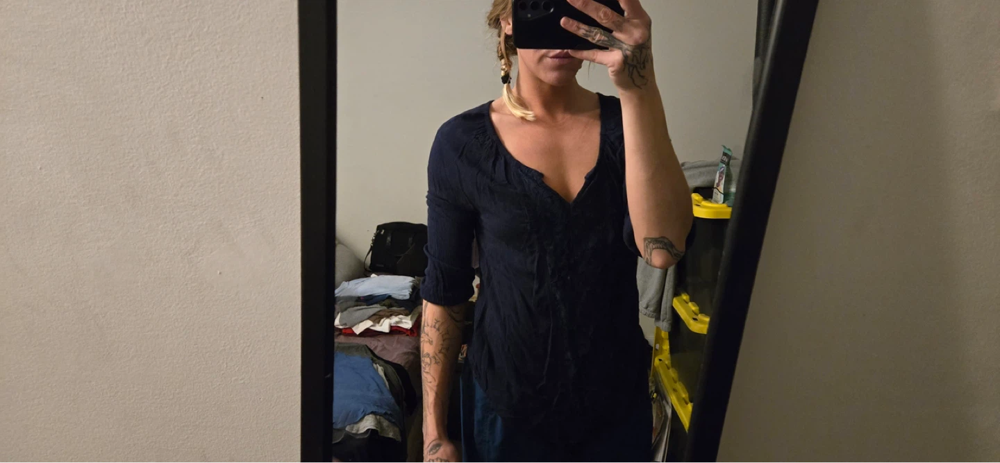 Navy Lace Half Sleeve - photo 3