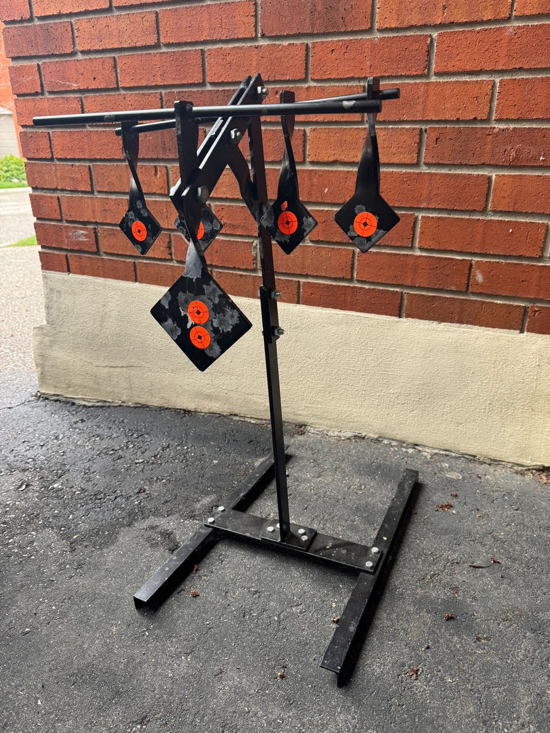 Shooting Target Stand with 5 Spinner Targets - photo 2