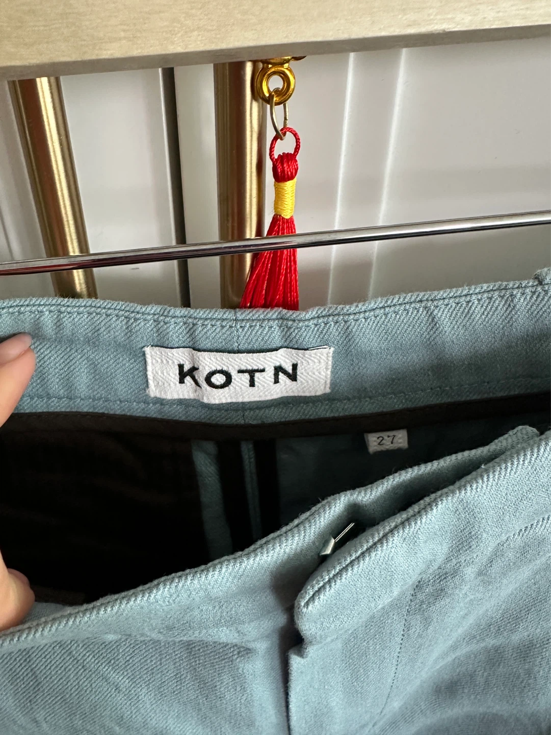 KOTN Pleated Shorts - Size 27 - photo 2