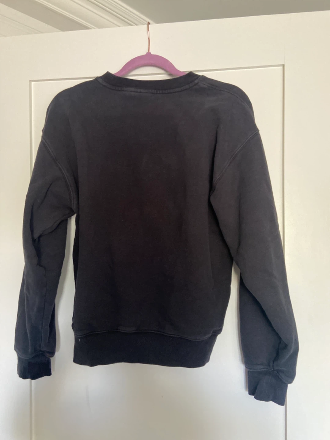 TNA Cozy Fleece Sweatshirt - Black - Size M - photo 4