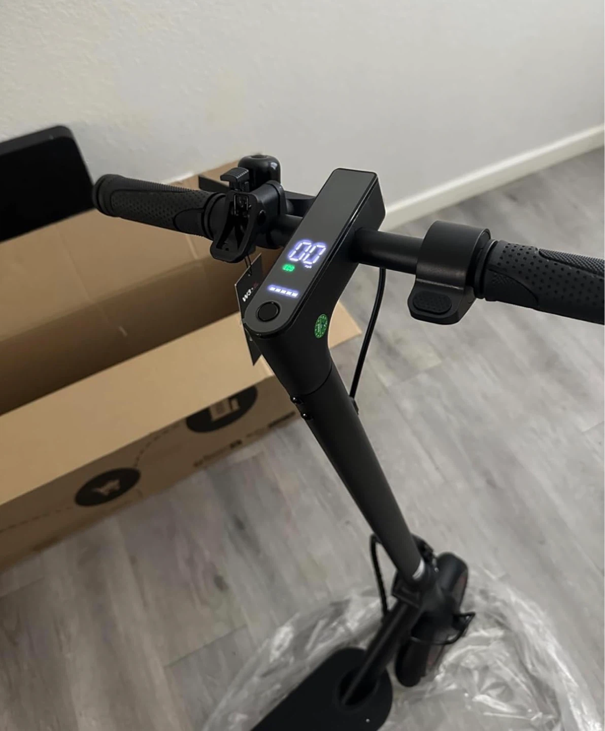 Black Electric Scooter