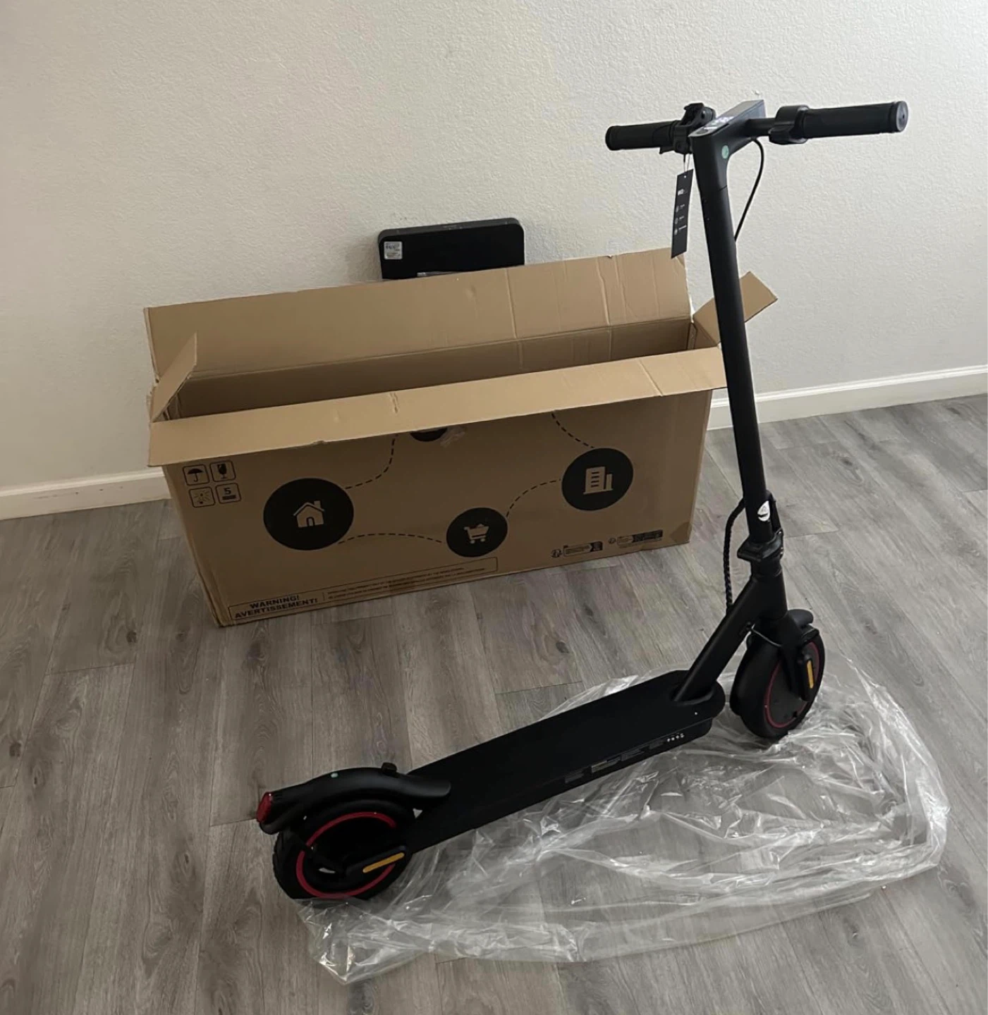 Black Electric Scooter - photo 2