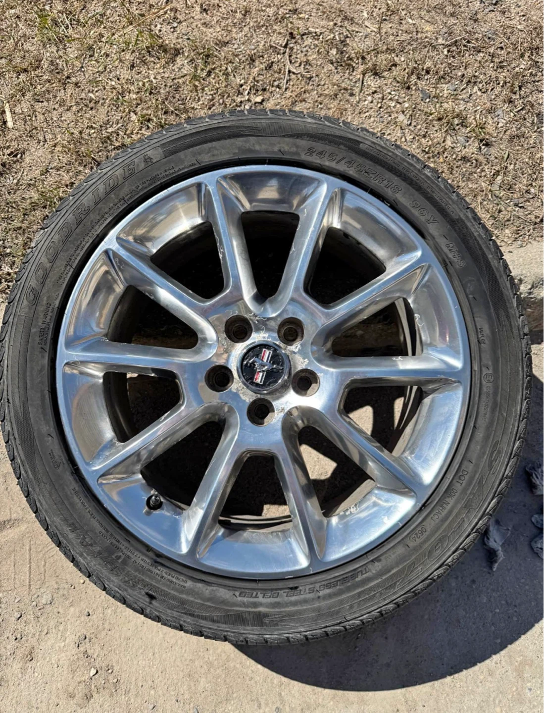 Mustang wheels 18”