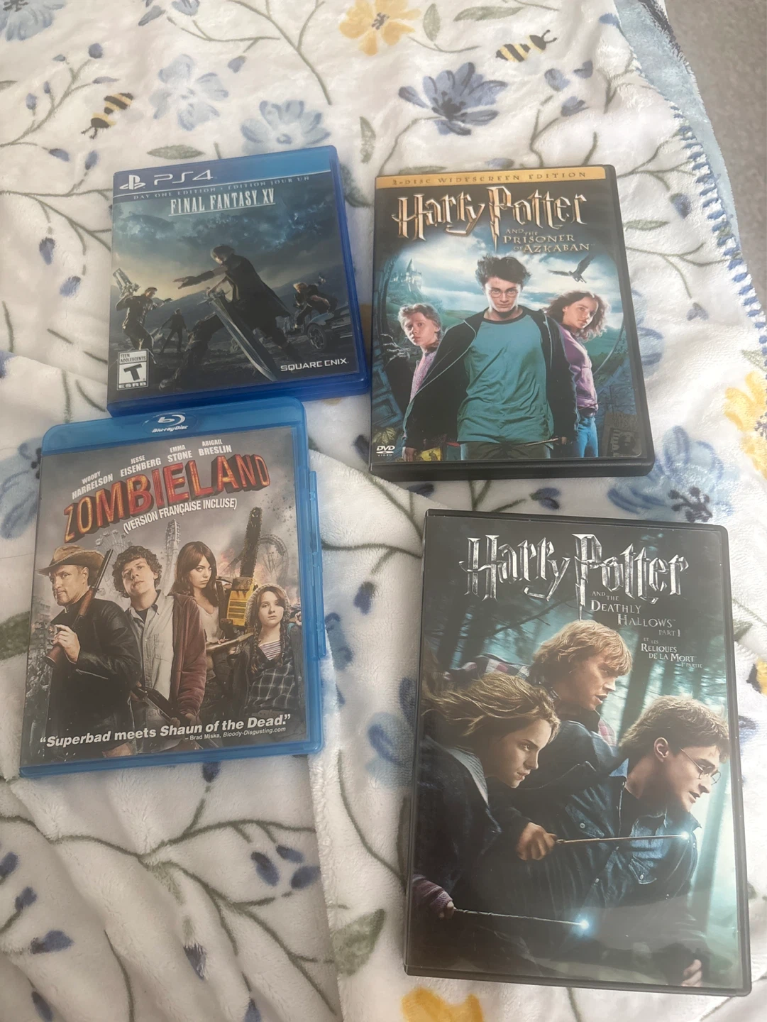 PlayStation 4 Final Fantasy XV, Blu-ray, Harry Potter DVDs