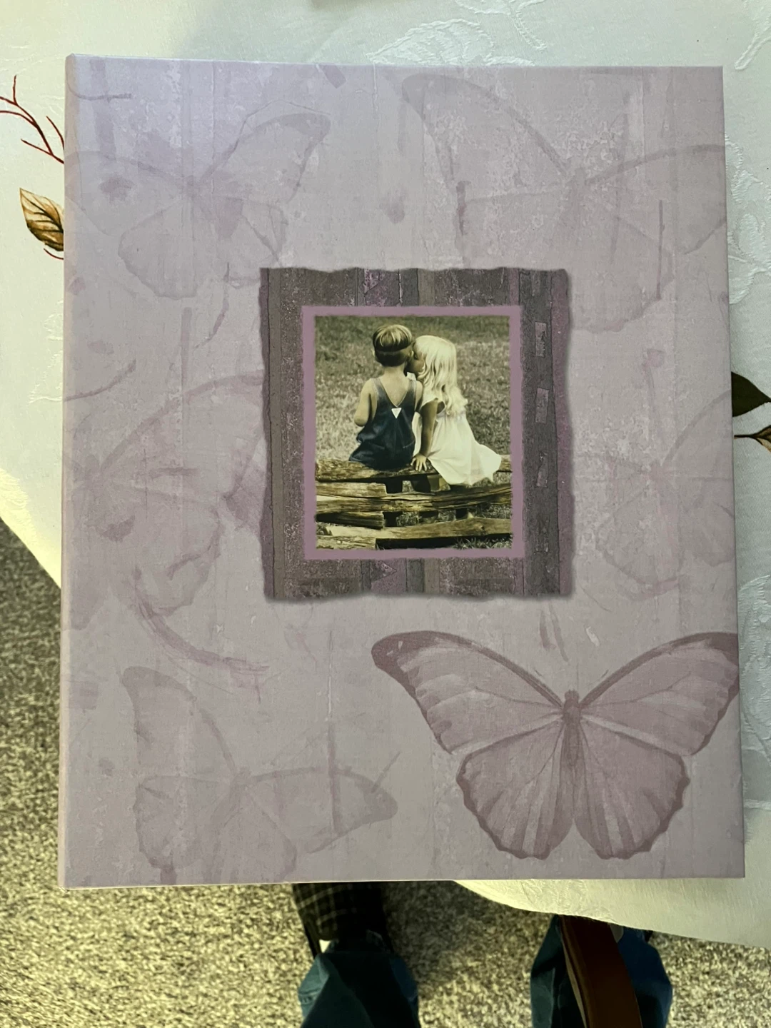 Purple Butterfly Photo Album / Binder - photo 3