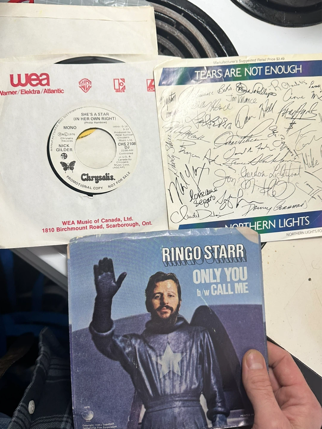 45s record collection led zeppelin,Paul McCartney,ringo,Beatles - photo 5