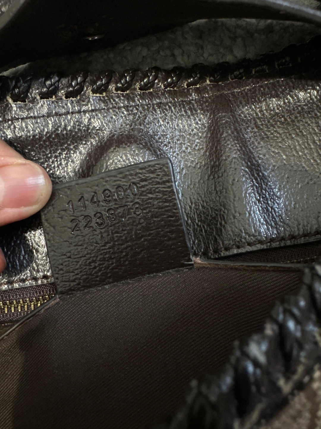 Gucci Monogram Canvas Shoulder Hobo Bag - photo 5