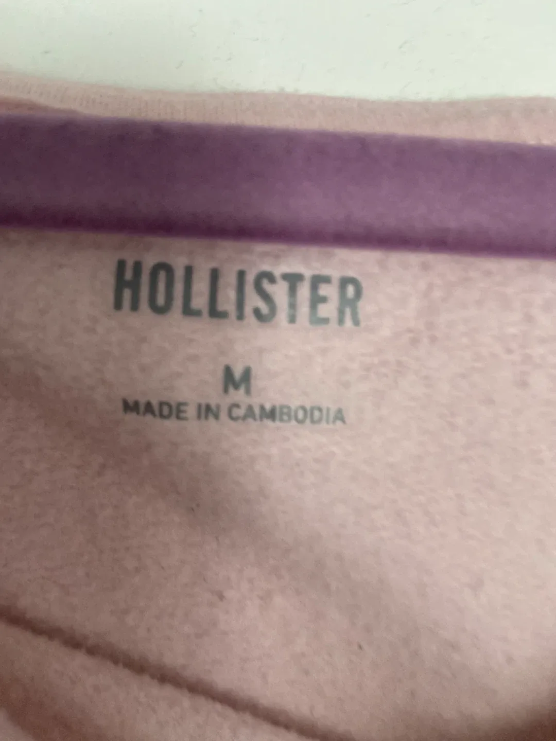 Hollister Pink Off The Shoulder Sweatshirt - photo 2