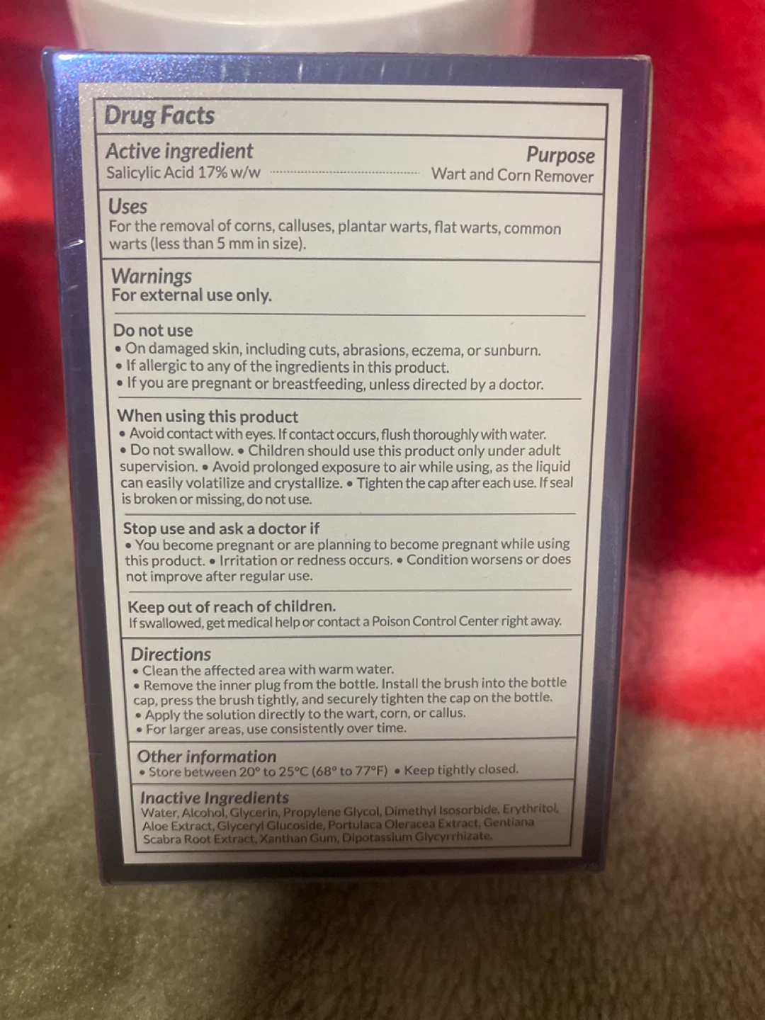 Wart & Corn Extra Strength Liquid Remover Mask 15ml - photo 2