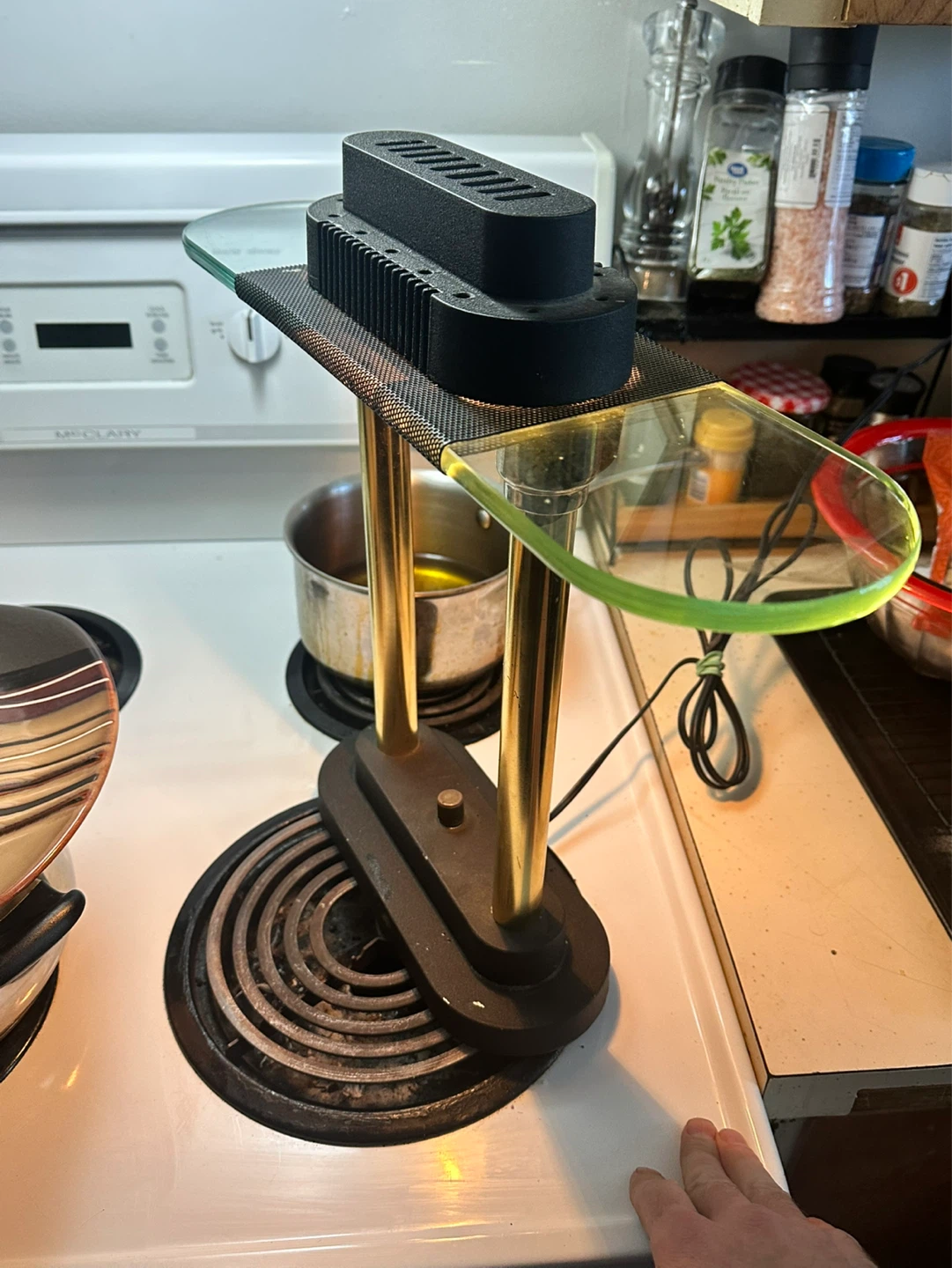1980s Robert Sonneman Post Modern Halogen Desk Lamp - photo 5
