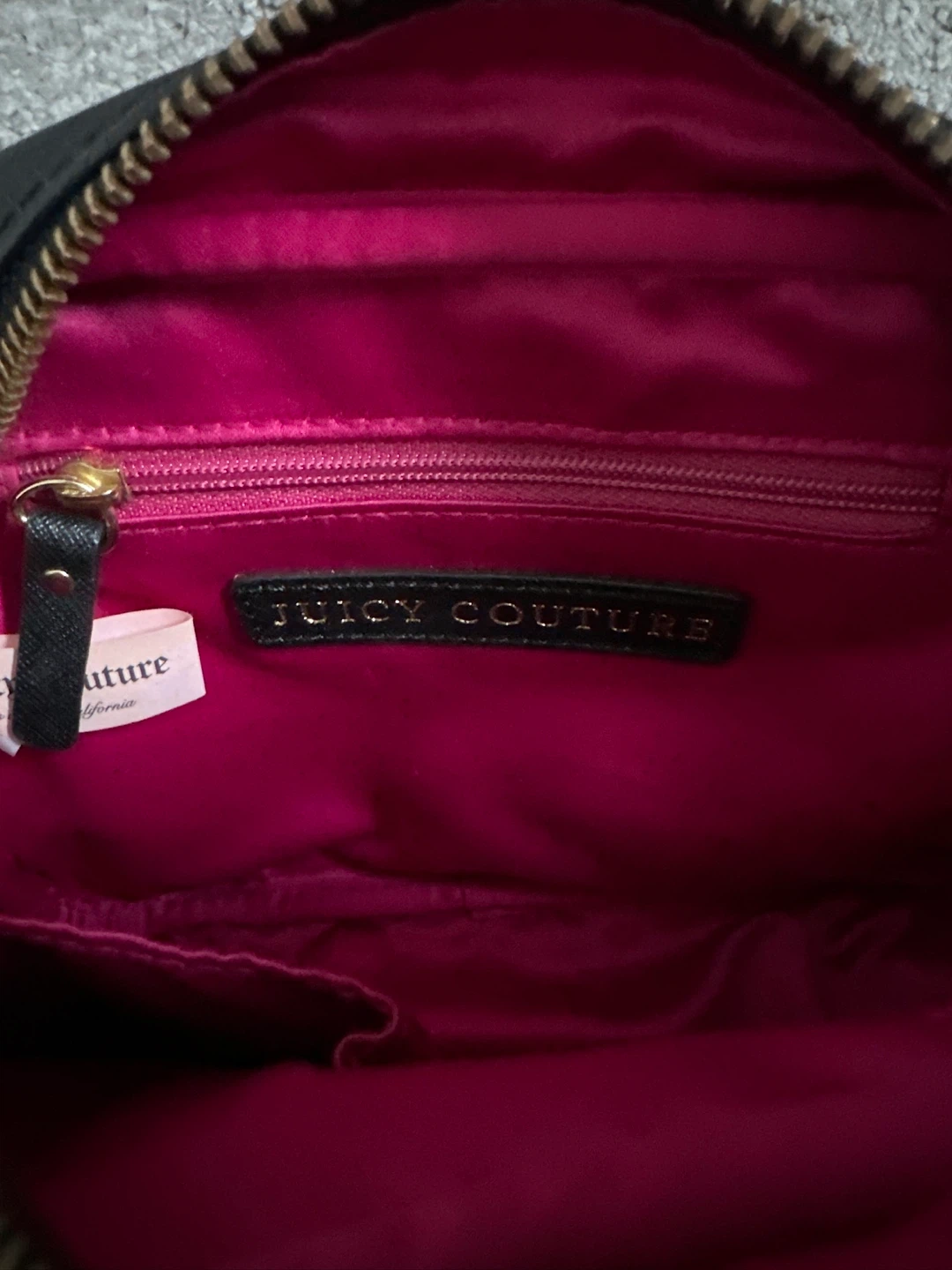 Juicy Couture Black Crossbody Bag with Gold Chain - photo 2