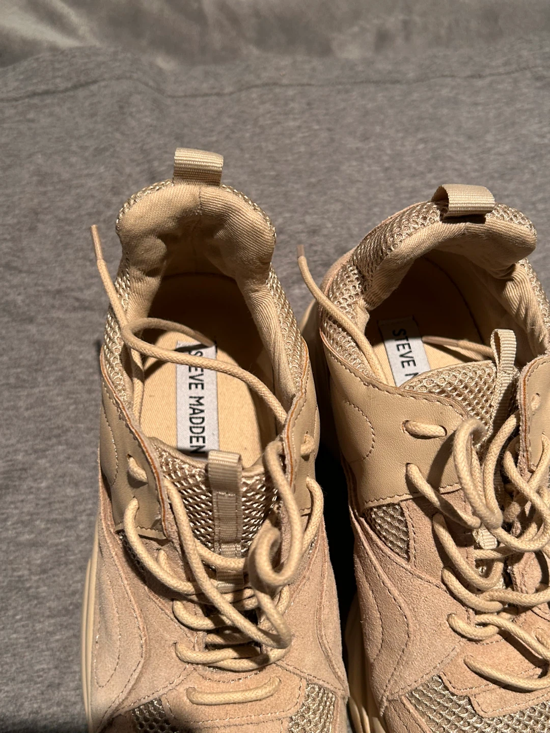 Steve Madden Beige "Movement" Sneakers - photo 2