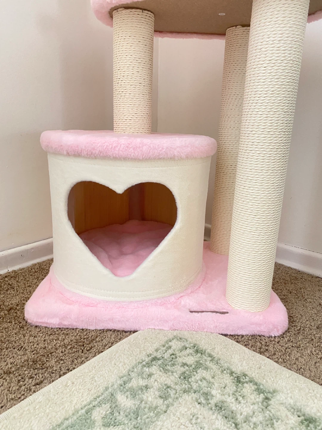Pink heart Cat Tree - photo 2