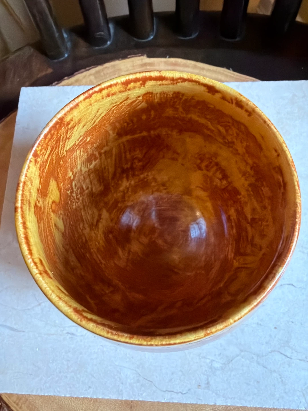 Lovely Brown and Amber Glazed Pottery - photo 2