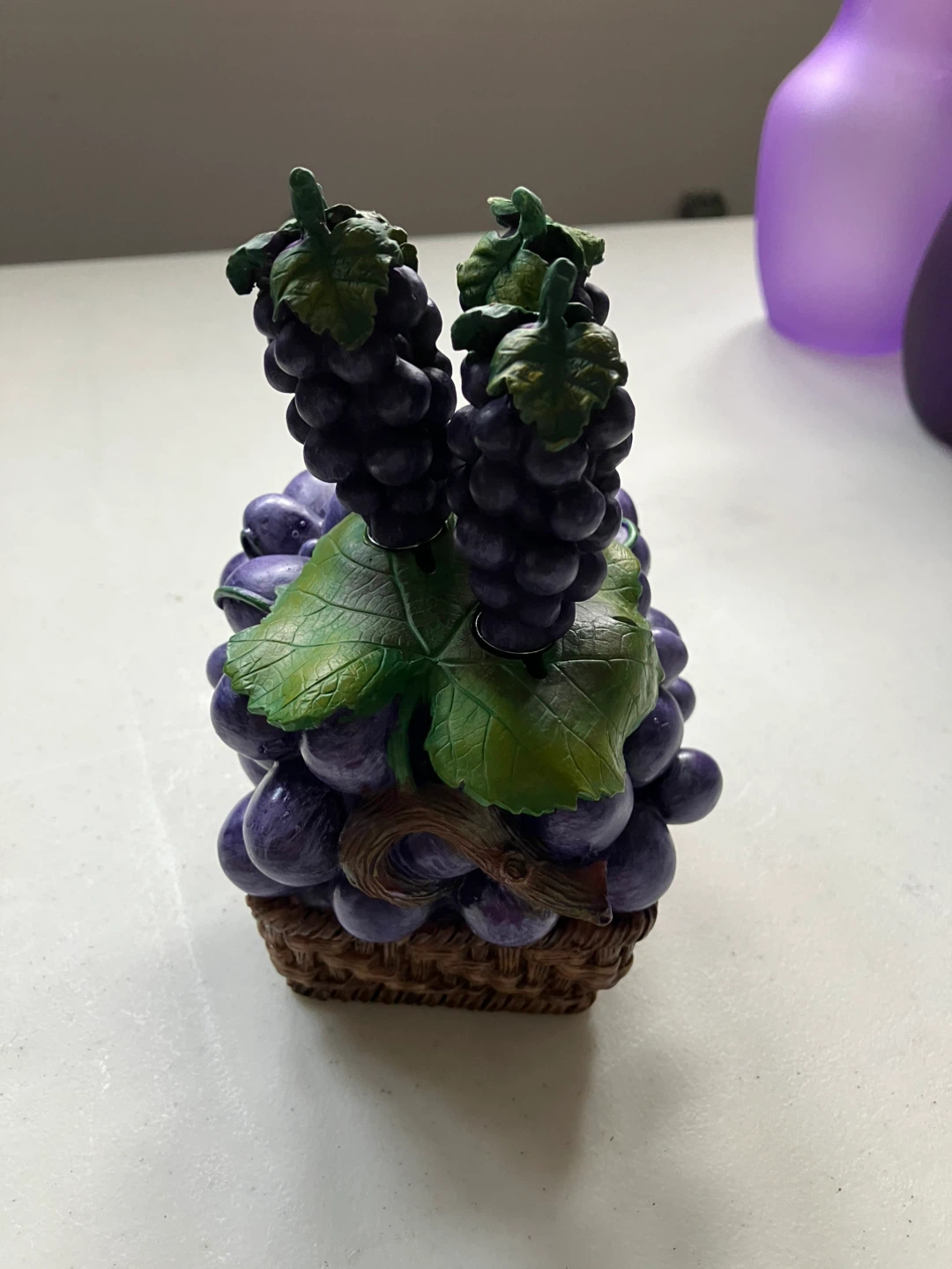 Grape Cheese Knife Set with Holder