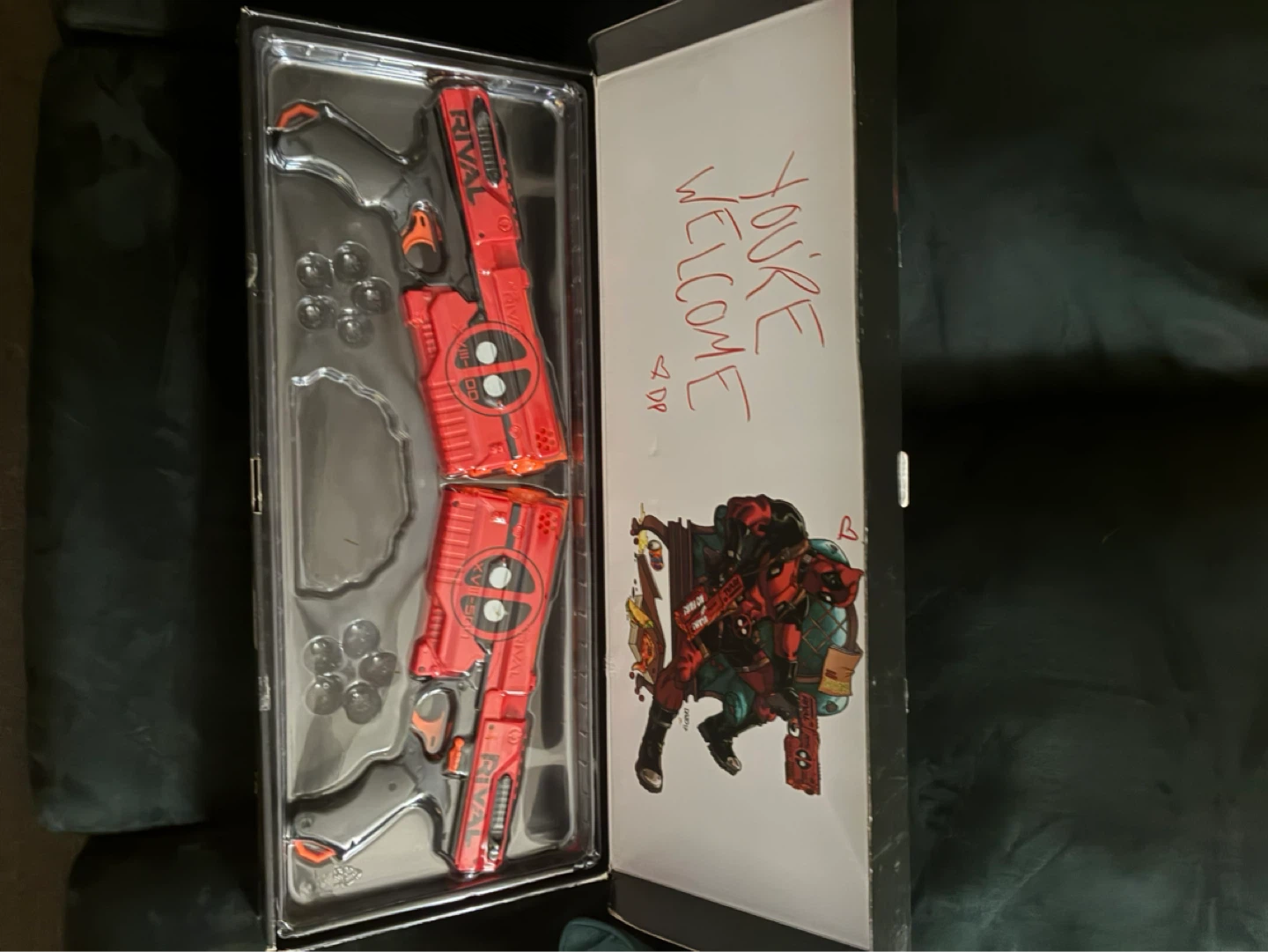 Nerf Rival Deadpool Edition Blasters - photo 3