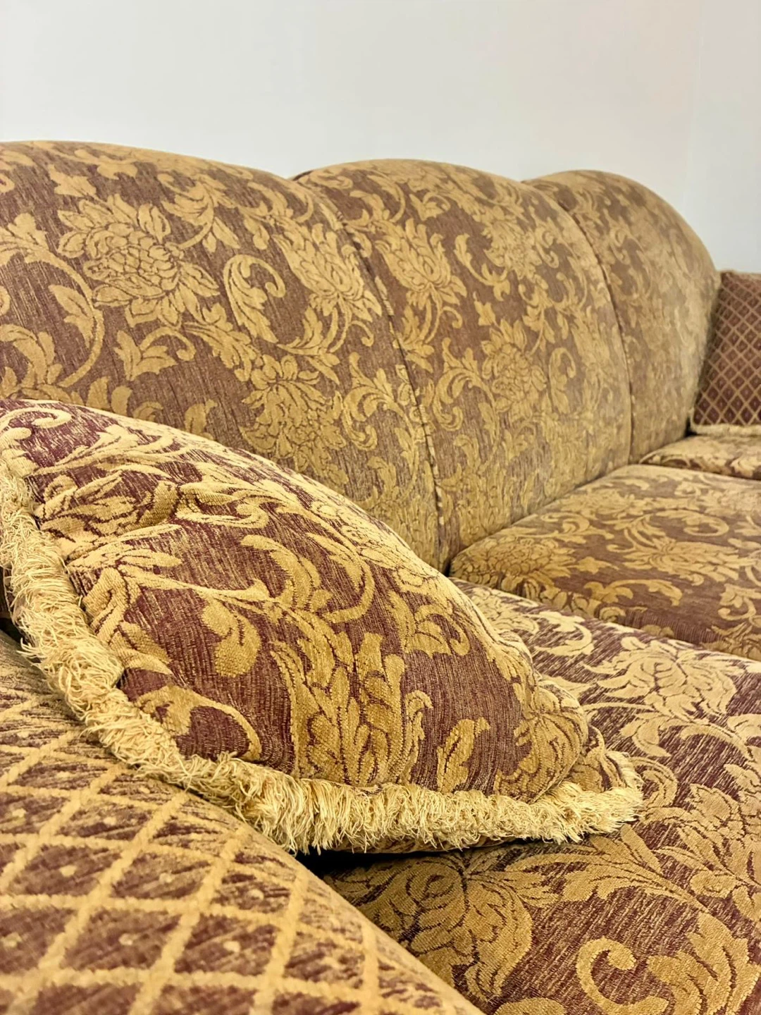 Floral Sofa and Armchair Set