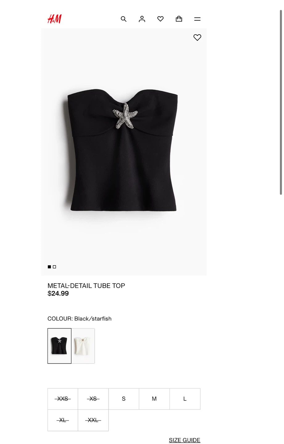 H&M top