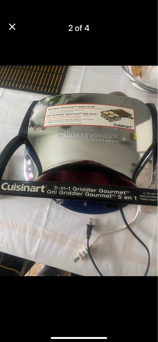 Cuisinart 5-in-1 Griddler Gourmet