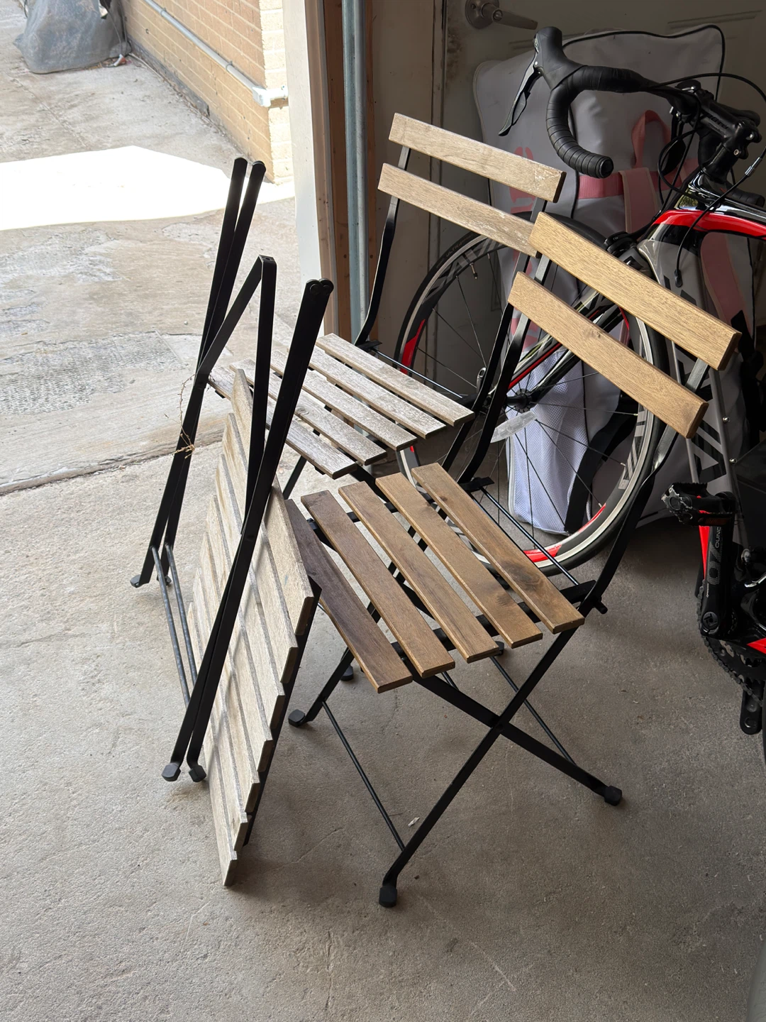 IKEA patio set (2 chairs and table disassembled)