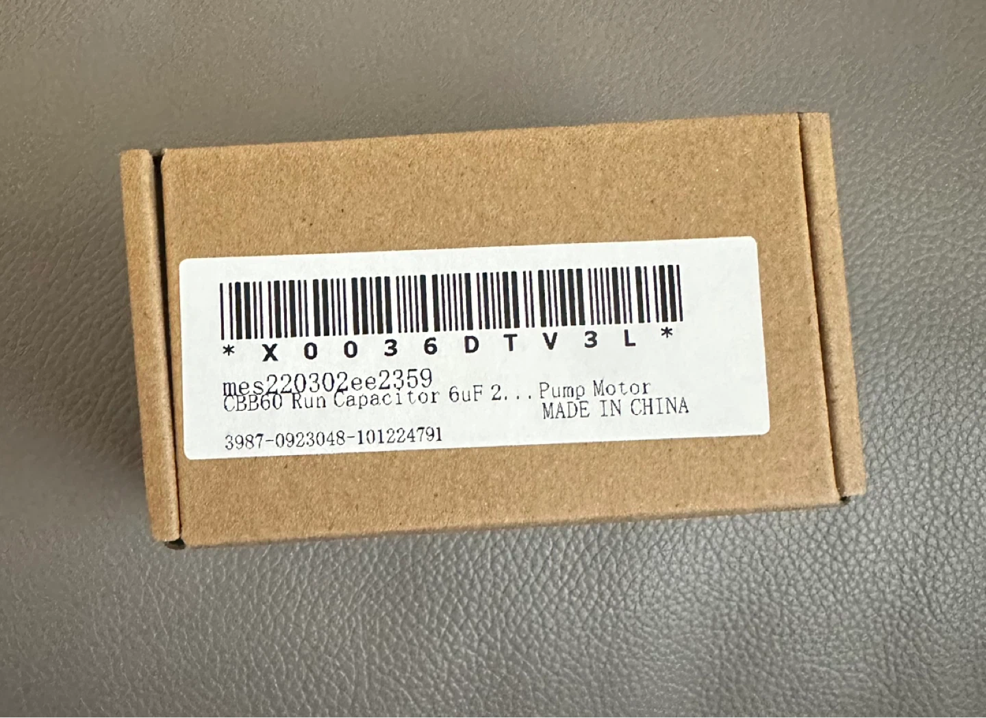 CBB60 Run Capacitor 6uF 250V AC - photo 2