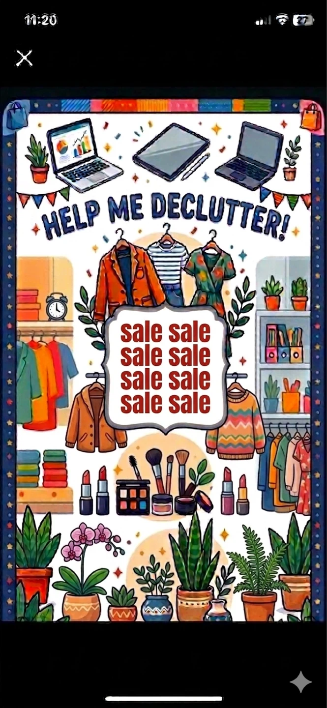 🔥 Help Me Declutter 🔥 💻 👗 💄 🖼️