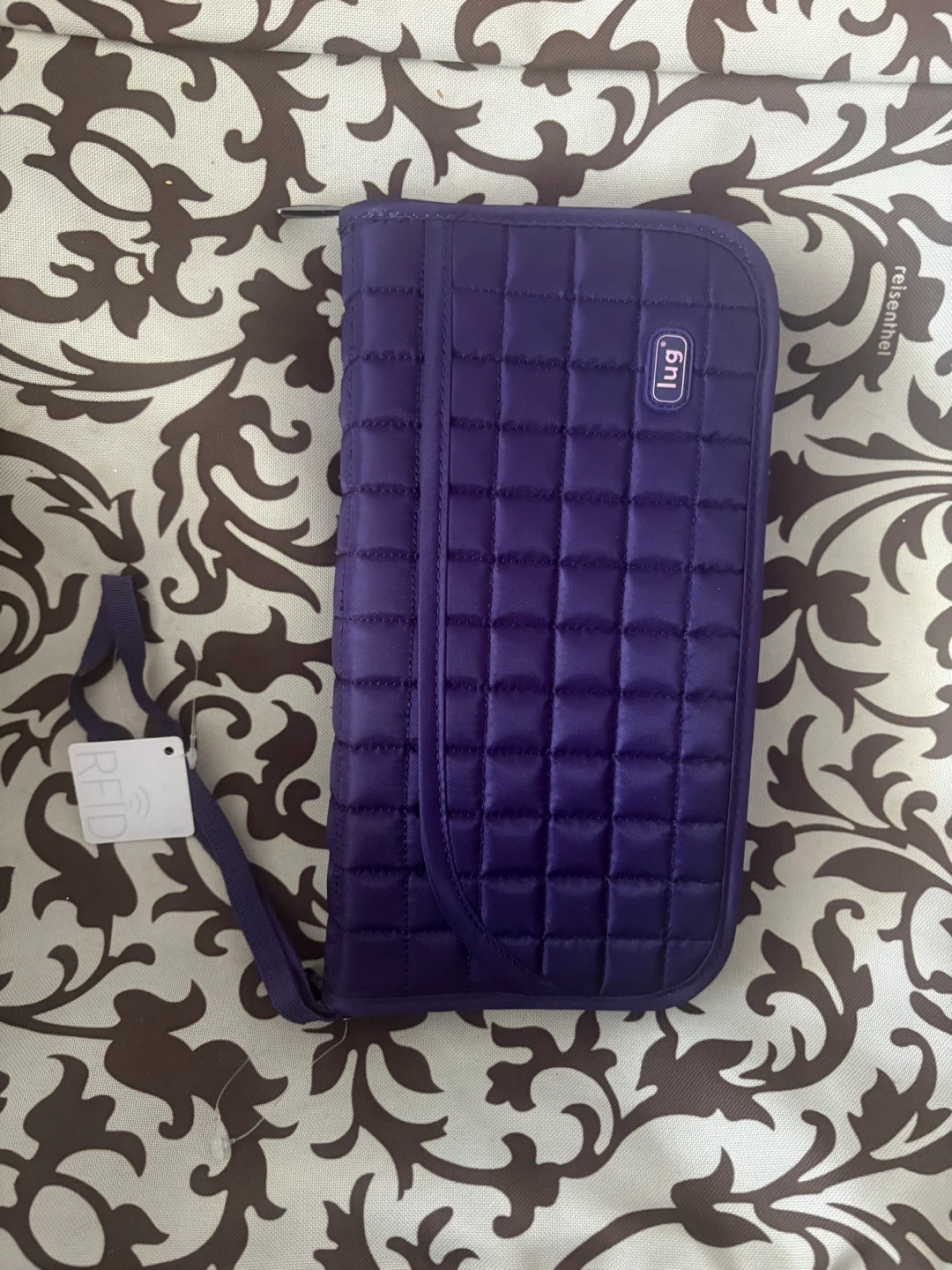 Lug RFID Wallet Organizer Passport Holder Purple