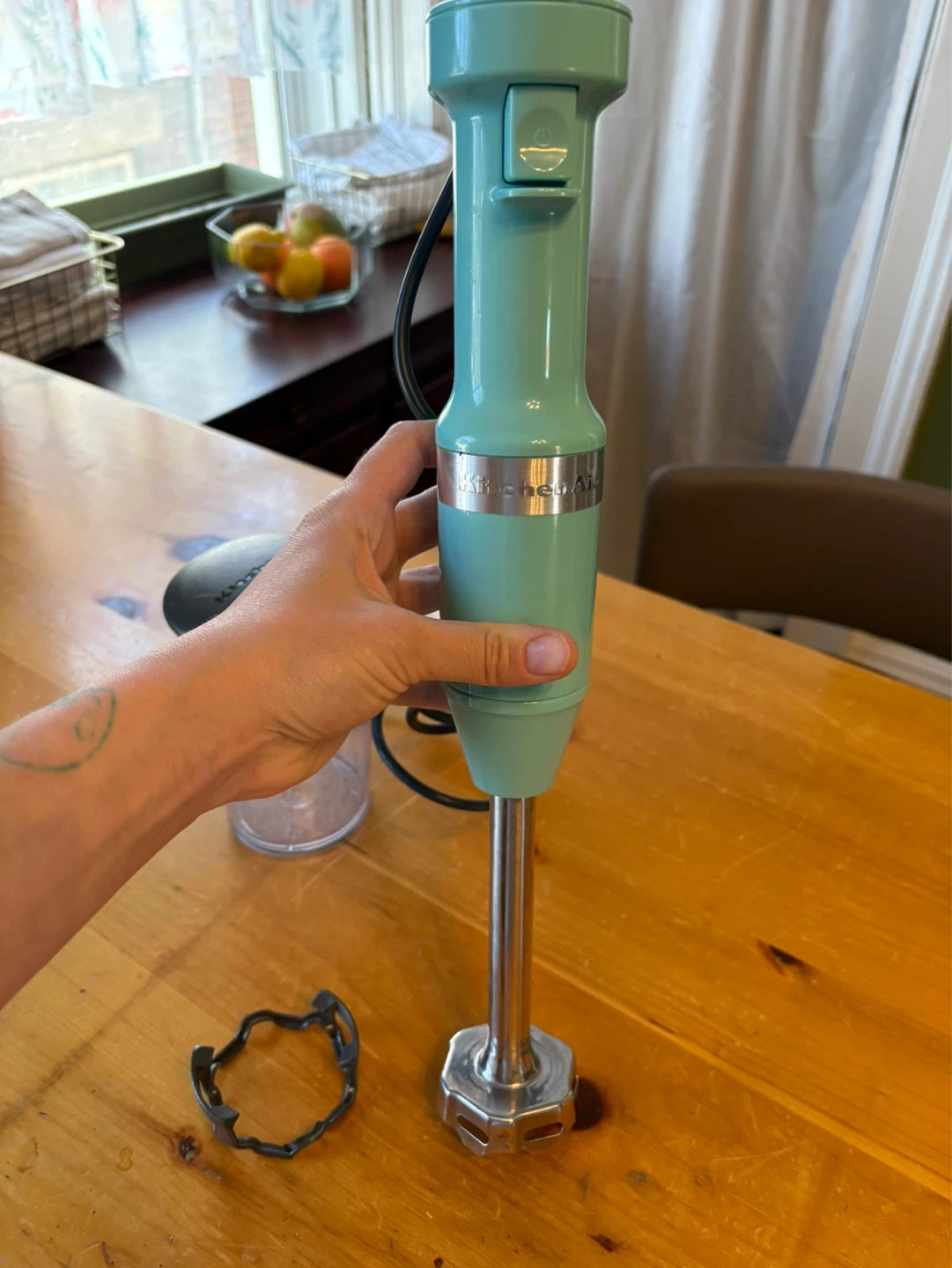 KitchenAid Hand Blender Turquoise - moving sale - photo 2