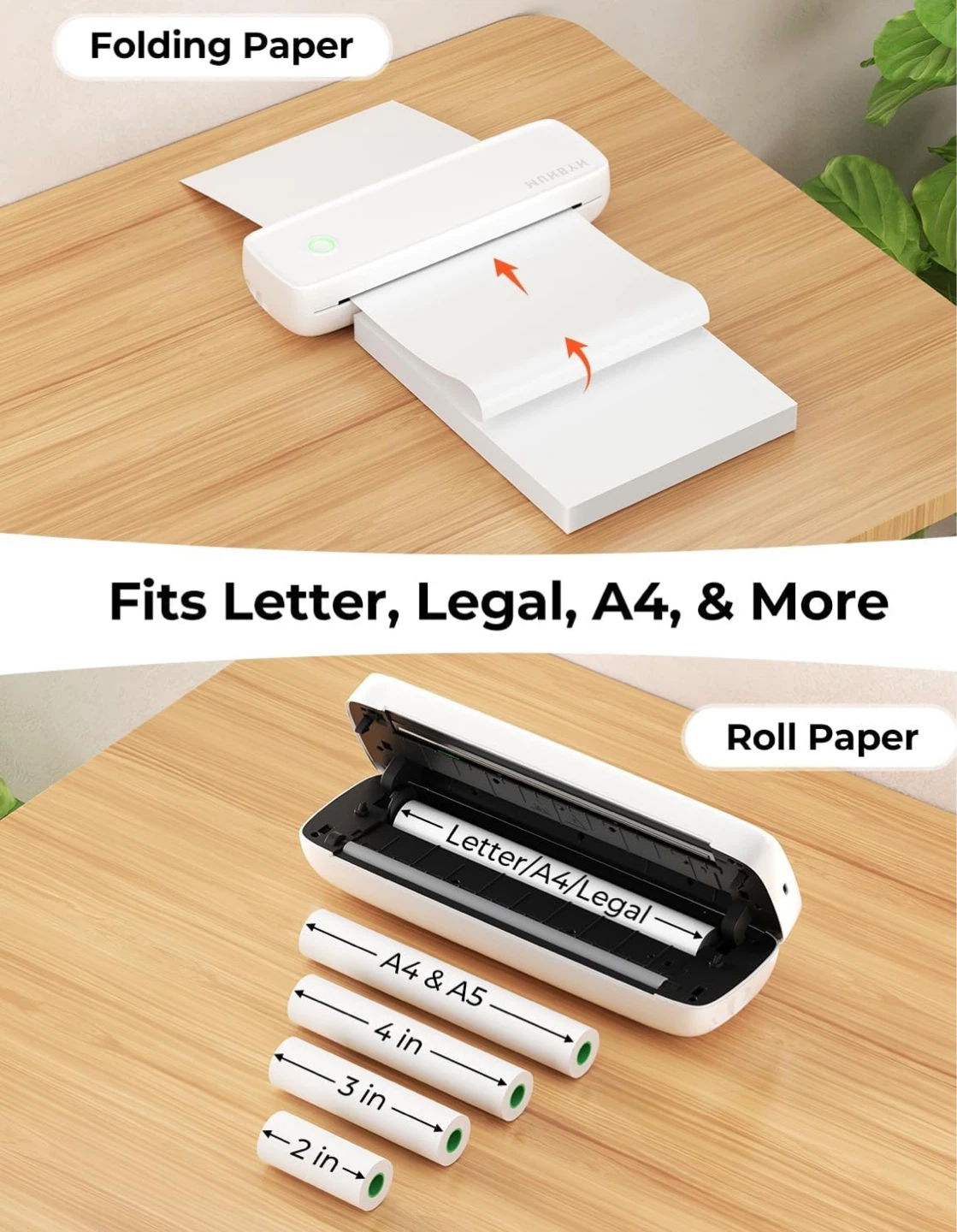New MUNBYN Portable Thermal Printer - photo 3