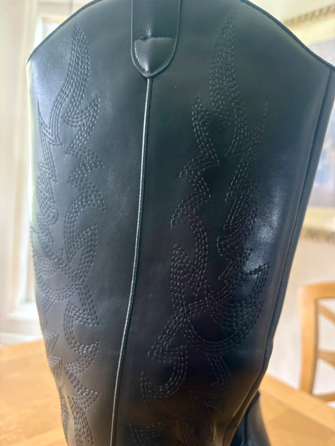 Black Cowboy Boots - Ladies Size 8 - photo 4