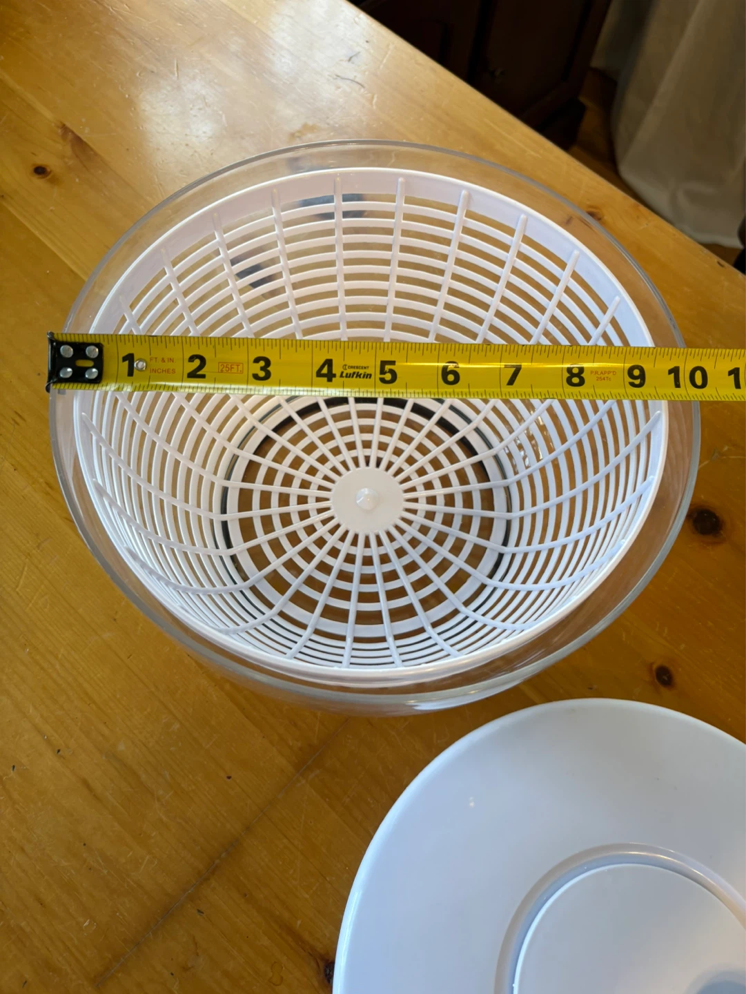 White Salad Spinner - moving sale - photo 2