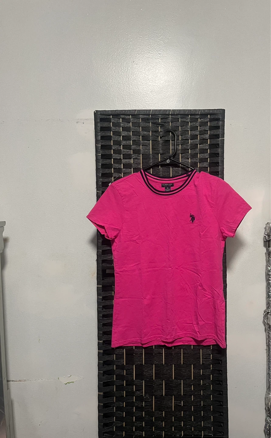 U.S. Polo Assn. Pink Cotton T-Shirt Size M - photo 2