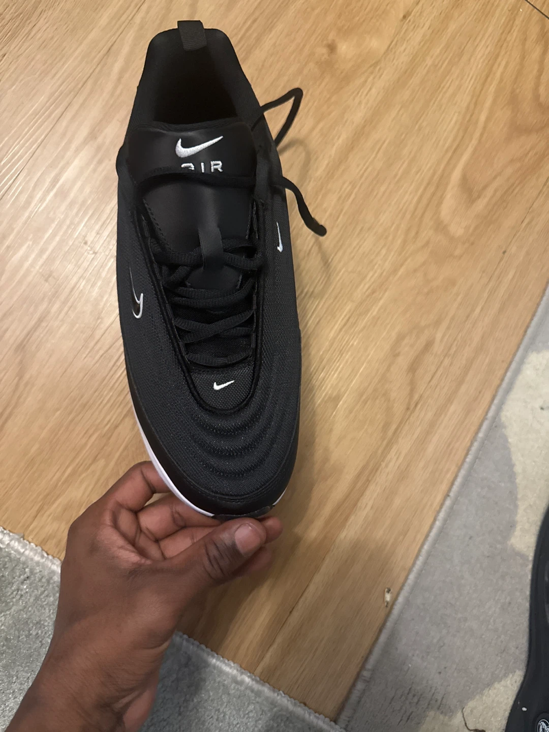 Nike Air Max Tailwind IV Black White Sneakers - photo 2