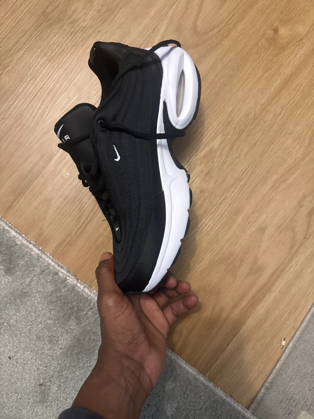 Nike Air Max Tailwind IV Black White Sneakers - photo 3