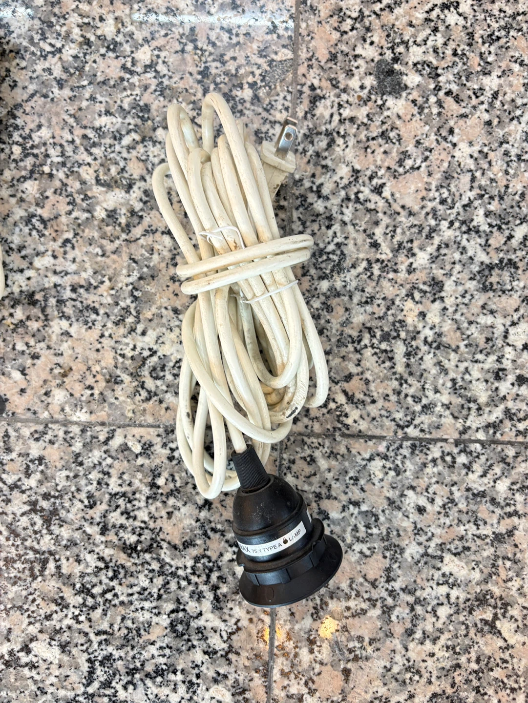 Lot of 10 Lamp Cord Sets with Sockets
