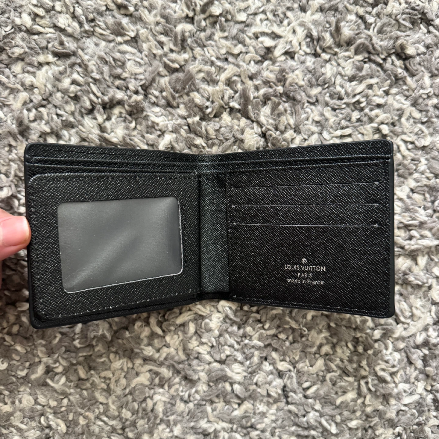 Men’s Bifold Wallet - Black Monogram - photo 3